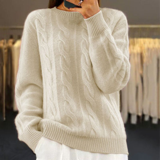 Christine | Cozy braided Sweater