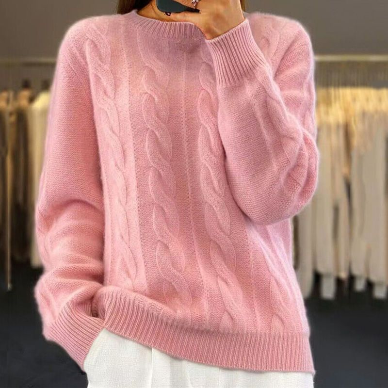 Christine | Cozy braided Sweater